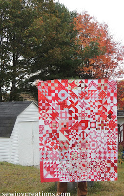 150 Canadian women quilt top 76 blocks