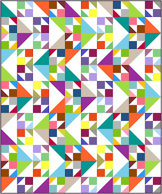 Alternate controlled scrappy version Alternate version Triangle Pursuit Sarah Vanderburgh
