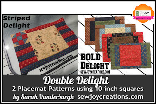 layer cake placemat pattern