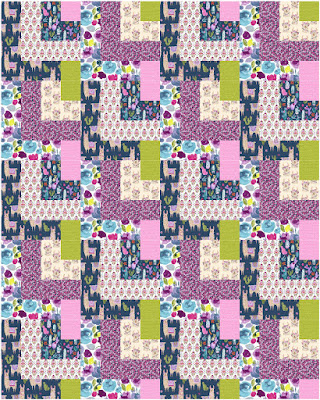 Dropping In quilt pattern