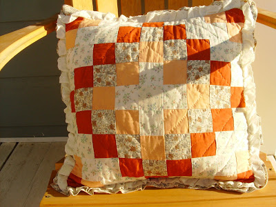 Granny’s Quilted Pillow