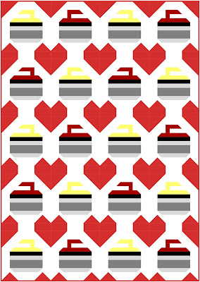 New Pattern: I Heart Curling
