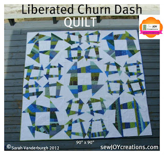 queen size liberated piecing quilt