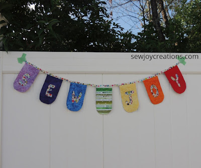Quilted Sewing Room Banner
