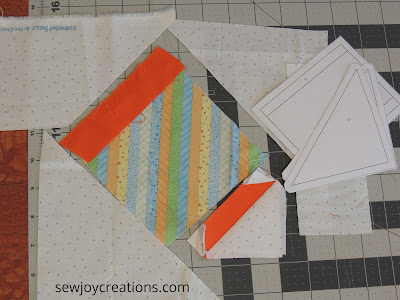 Sew Much Fun tour Faith and Fabric block 2