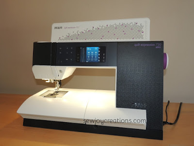 A Week of Stitched PFAFF projects