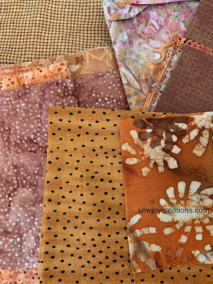 cinnamon scraps from a friend cinnamon fabric scraps