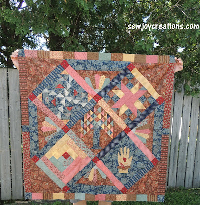 civil war roosting round robin quilt top on point round robin challenge quilt civil war fabric