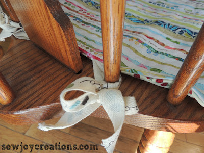 closeup twine tied