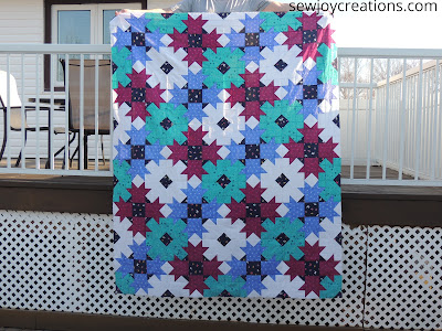 Dazzle Quilt top Dazzle Quilt Sew Joy Creations