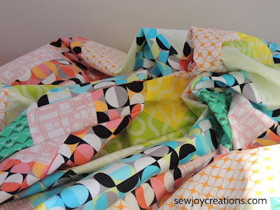 Good Vibes fabric magically made into Dropping In quilt Good Vibes fabric Dropping In quilt