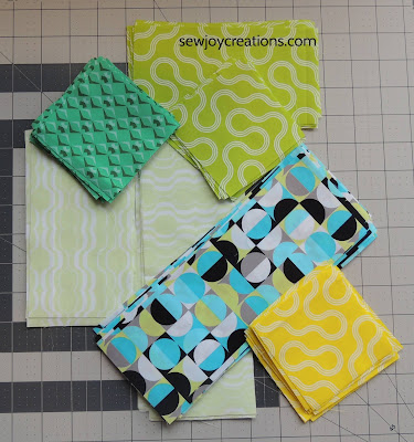 Good Vibes fabric quit block units