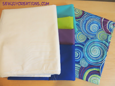 Modern Roosting Robin Row quilt