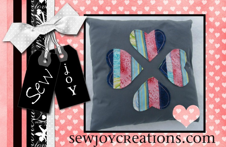 Men’s Shirt + Modern + Hearts = Pillow Love