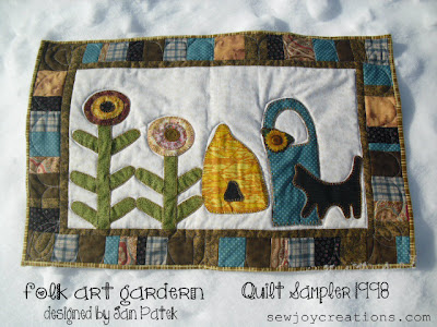 First UFO Finish of 2013 – Folk Art Garden
