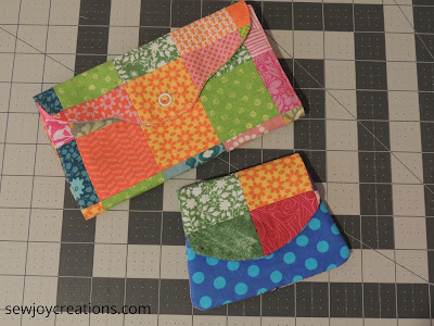 quilters soup wallets quilted wallets made with rainbow scraps