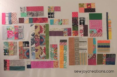 step 2 pieces on design wall step 2 on design wall