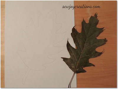 large oak leaf