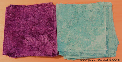 Easter egg colors! gradations brights squares