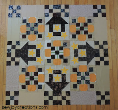 Harvest JOY Wall Hanging Layout and a Fall Giveaway