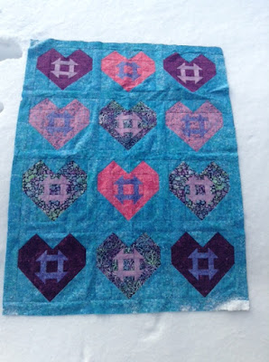 Hearts and Churns quilt pattern
