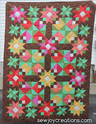joyful blooms quilt pic