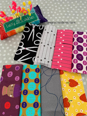sewing scraps together for the book project Sew Good fabric scraps scrap project