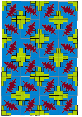 modern oak leaf lap quilt pattern by sarah vanderburgh