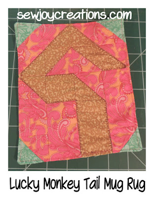 A Mug Rug to Ring in the Lunar New Year