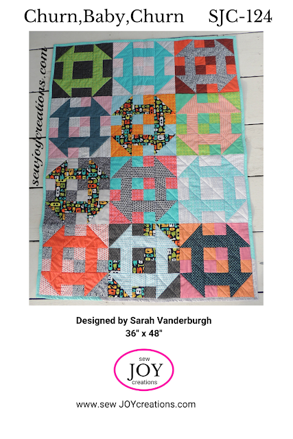 Quilt Along for Churn Baby Churn baby quilt