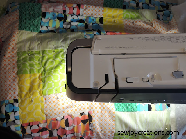 quilting PFAFF performance icon Dropping In quilt