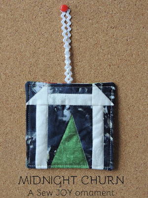 Midnight Churn ornament pattern comes with two patterns Midnight Churn ornament Sew Joy Creations