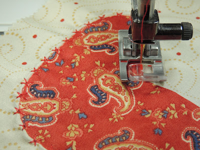 decorating the applique stockings with stitches applique stockings decorative stitches QUILTsocial project