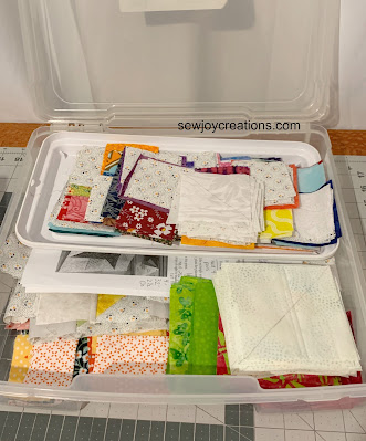 3 projects in one bin