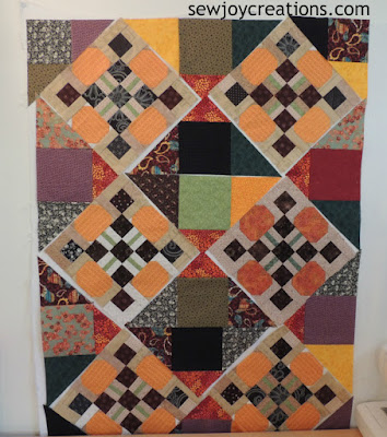 A Quilty Day! {Pumpkins, Traffic Jam and Curling Rocks}