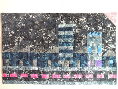 batik night skyline night skyline wall hanging batik project