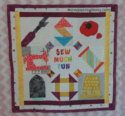 Sew Much Fun Tour wall hanging