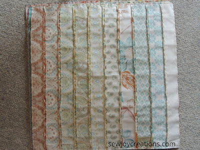 prayer flag blocks ready to cut rainbow jelly roll qal
