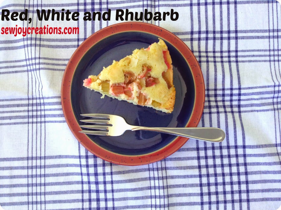 Red, White and Rhubarb