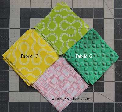 Fabrics Dropping In quilt