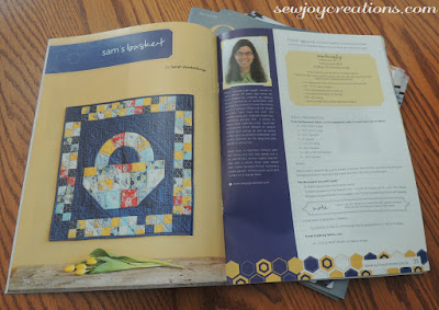 Sam’s Basket – A Published Wall Hanging