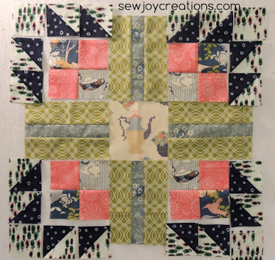 Option 1 Block 3 of My Secret Garden by Pat Sloan option 1 block 3 secret garden