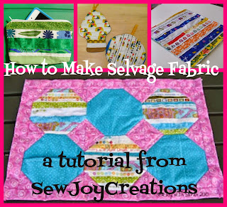 tutorial for how to make selvage fabric make fabric out of selvages to use in your quilting projects with this tutorial