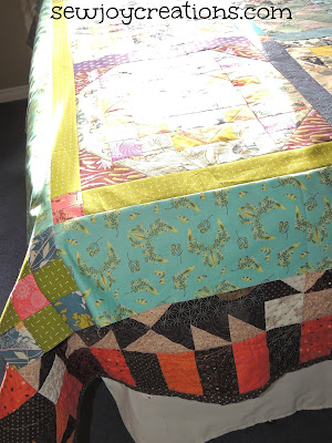different lengths of different quilts