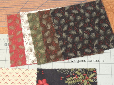 Winter Manor allover print in 5 colorways