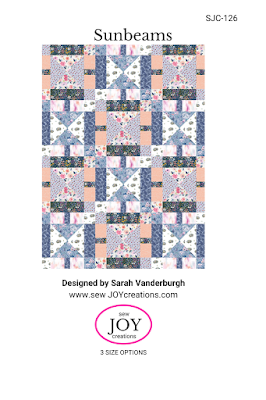 Sunbeams quilt pattern Sew Joy Creations