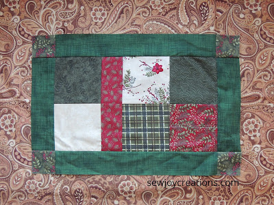 9s a charm placemat top