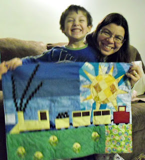 Christmas Joy – Surprise Train Quilt