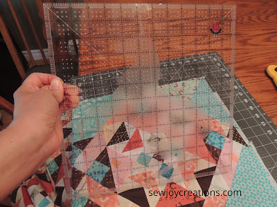 square ruler Tula Pink unicorn ruler