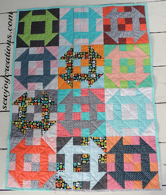 Finished Uppercase Churn Baby Churn quilt
